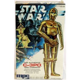 Vintage 1977 popular Star Wars MPC C-3PO 10