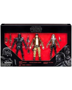 Star Wars Black Series Boxed 6" 3-Pack (Imperial Death Trooper, Captain Cassian Andor, Jyn Erso(Jedha)) 