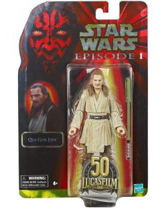 Star Wars Black Series Carded 6" Qui-Gon Jinn (Ep1 Card)