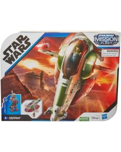 Star Wars Mission Fleet Boxed Boba Fett's Firespray