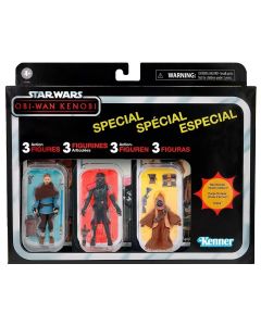 Star Wars The Vintage Collection Boxed 3-3/4" Obi-Wan Kenobi 3-Pack (Obi-Wan/Purge Trooper/Teeka)