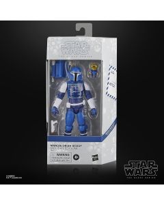 Star Wars The Black Series Boxed 6" Mandalorian Scout Action Figure (Holiday Edition)