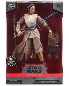Disney Store Star Wars The Elite Series 12" Rey Premium Action Figure