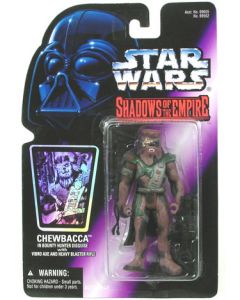 Star Wars Power of the Force 2 Shadows of the Empire Carded Chewbacca Action Figure