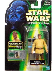 Star Wars Power of the Force 2 CommTech Wuher Action Figure