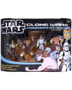 Clone Wars Commemorative DVD Collection Anakin, Saesee Tiin, Clone Trooper