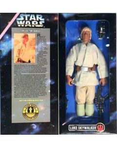 Star Wars POTF2 12" Action Figure Luke (Binoculars on Backboard) 