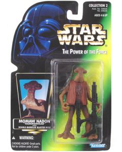 Star Wars Power of the Force 2 Green Card Hammerhead (Momaw Nadon) Action Figure