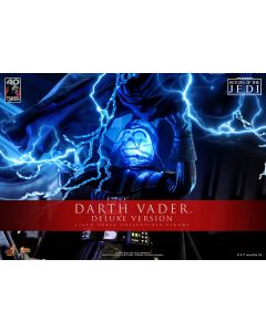 Sideshow Star Wars Hot Toys 12" Boxed Darth Vader (ROTJ 40th Anniversary/Deluxe Version) (MMS700)