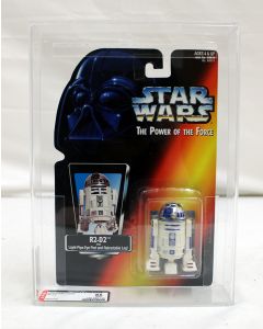 Star Wars POTF2 Red Card R2-D2  AFA 85 NM+ #7503724