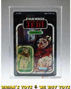 Vintage 1983 Kenner Star Wars ROTJ 65 Back-B Chief Chirpa Carded Action Figure AFA 75+ Y-EX+/NM (C75 B75 F80) #11438153