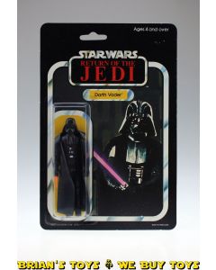 Vintage Kenner Star Wars Carded ROTJ Darth Vader C8 Palitoy