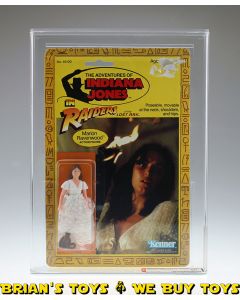 Vintage Kenner Indiana Jones Carded Series 1 / 9 Back Marion Ravenwood Action Figure AFA 50 VG (C50 B85 F85) #11931439