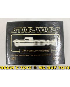 Star Wars Master Replicas Luke Skywalker ROTJ Scaled Replica eBay Exclusive Chrome Lightsaber