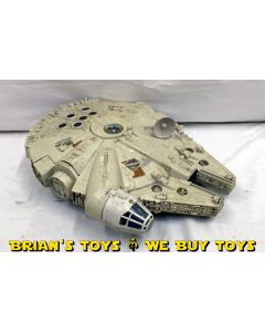 Vintage Kenner Star Wars Vehicle Loose Millennium Falcon C4 (broken turret cannon; missing remote ball & arm)