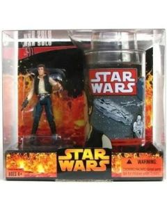 Star Wars Revenge of the Sith Character Cup & Han Solo Action Figure