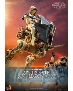 Sideshow Star Wars Hot Toys 12" Boxed 501st Legion AT-RT with ARF Trooper (TMS091)