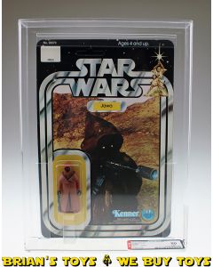 Vintage Kenner Star Wars Carded 12 Back-A Jawa Vinyl Cape Action Figure AFA 80 NM (C75 B85 F80) #11487049