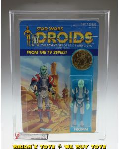 Vintage Kenner Star Wars Carded Droids TV Series Tig Fromm Action Figure AFA 75+ EX+/NM (C75 B85 F80) #11401765