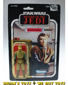 Vintage Kenner Star Wars ROTJ Carded General Madine Action Figure C5Y