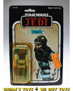 Vintage Kenner Star Wars ROTJ Carded Nikto Action Figure C8Y