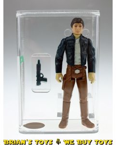Vintage Kenner Star Wars Loose HK ESB Han Solo (Bespin Outfit) Action Figure AFA 70 EX+ #18383660