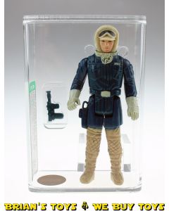 Vintage Kenner Star Wars Loose HK ESB Han Solo (Hoth Outfit) Tan Pants Action Figure AFA 70 EX+ #17739110