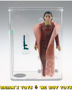 Vintage Kenner Star Wars Loose HK ESB Leia (Bespin Gown) Crew Neck Action Figure AFA 80 NM #11760629