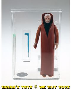 Vintage Kenner Star Wars Loose HK Ben (Obi-Wan) Kenobi White Hair Letter on Saber Hilt Action Figure AFA 80+ NM #11949562