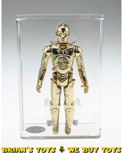 Vintage Kenner Star Wars Loose HK C-3PO Action Figure AFA 75+ EX+/NM #11971689