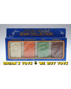 Vintage Kenner Star Wars Unused Boxed Star Wars Soap Collection MISB C8