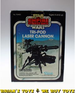 Vintage Kenner Star Wars Mini-Rigs Boxed Tri-Pod Laser Cannon C9 (with C7.5 ESB Box, Missing Hose)