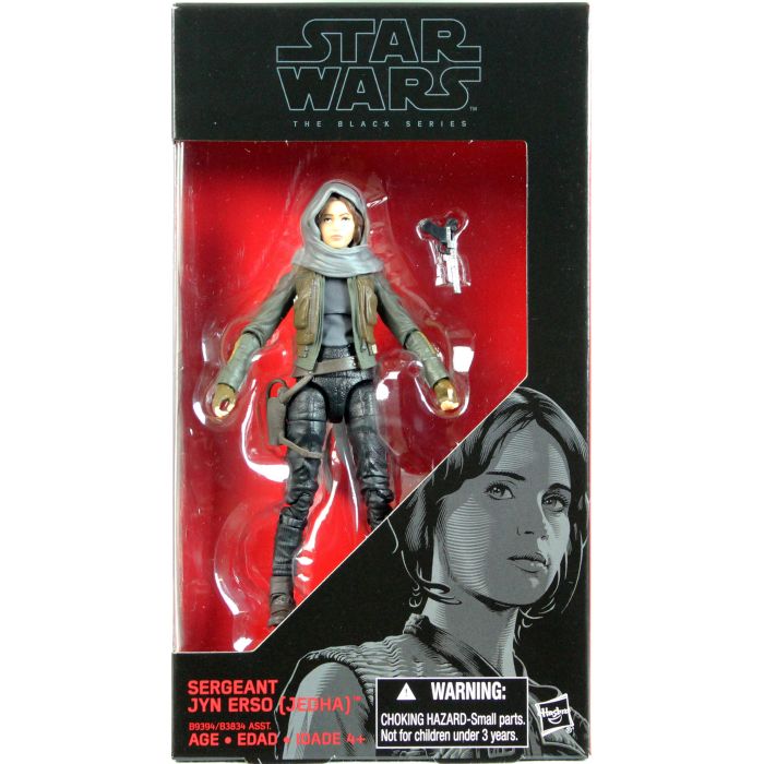 Jyn erso black store series 6 inch