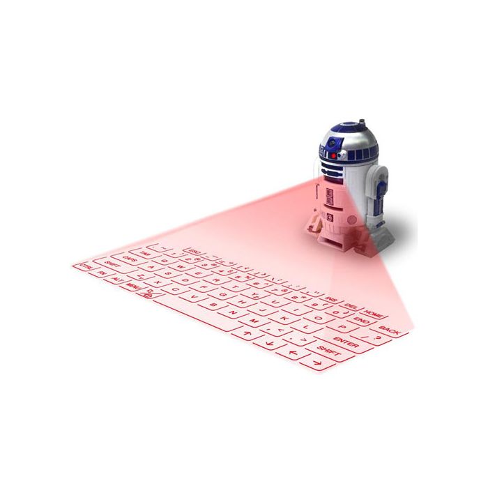 SW R2-D2 Original Sound Virtual Laser Keyboard Brian's Toys