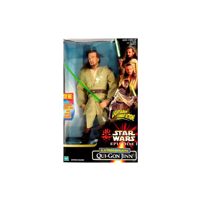 qui gon jinn action figure 12 inch