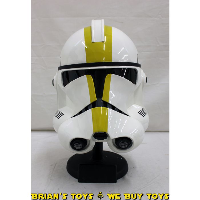 Star Wars Master Replicas Rots Th Star Corps Trooper Helmet Le Light Wear Brian S Toys