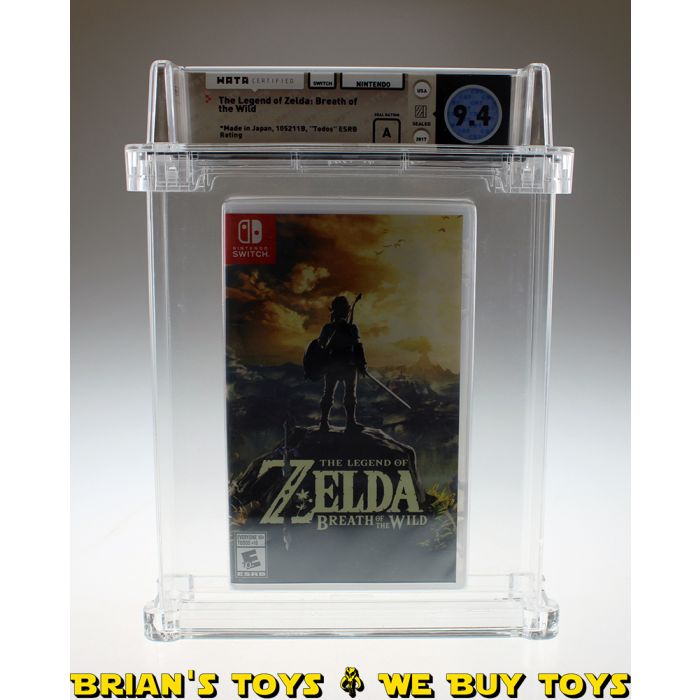 Wata Certified The Legend of Toys of Breath 9.4 Seal: Rating / Wild Y-Fold) Brian\'s A (Box: the Zelda: 9.4