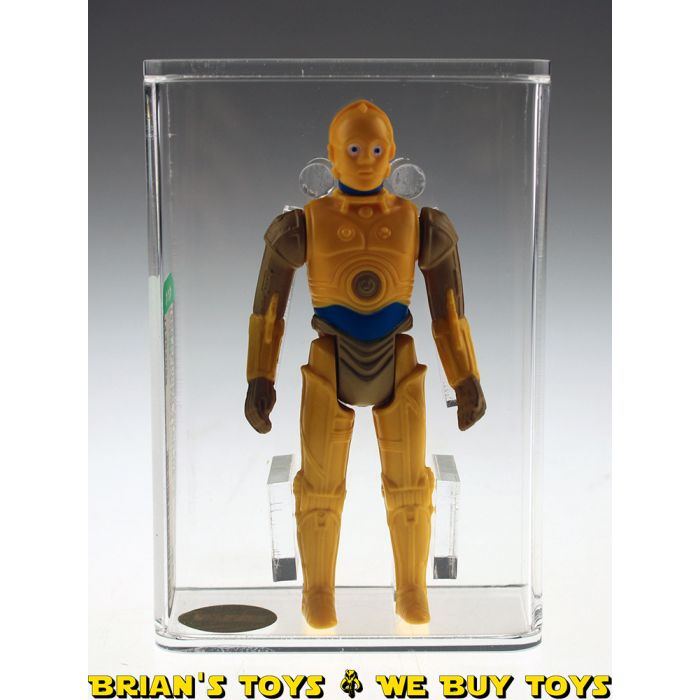 Vintage Kenner Star Wars Loose Action Figure C-3PO (Droids) AFA 85+ NM+  #14354056