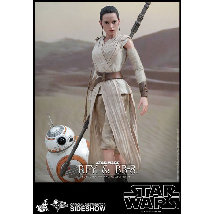 Hot toys best sale rey and bb8