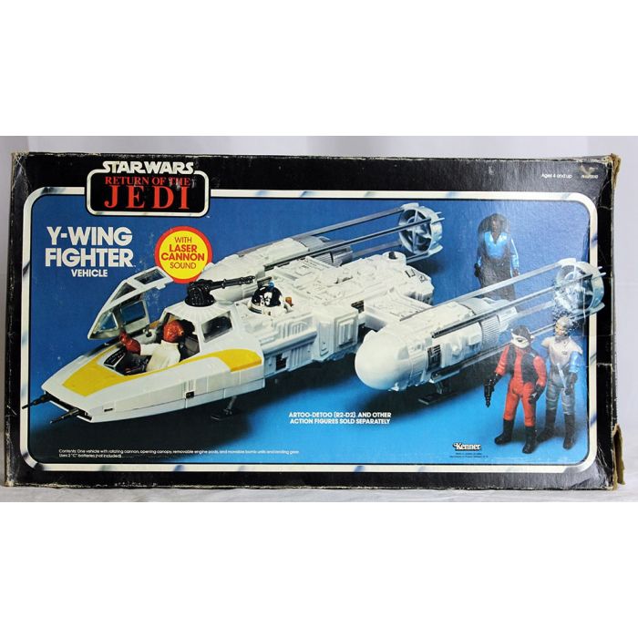 Kenner L Star Wars L Vintage L Rotj L Y Wing Figher L Vehicle Brian S Toys Boxed Return Of The Jedi Brian S Toys