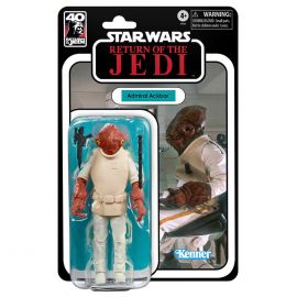 Star Wars The Black Series 6" Carded Admiral Ackbar (ROTJ 40th Anniversary)