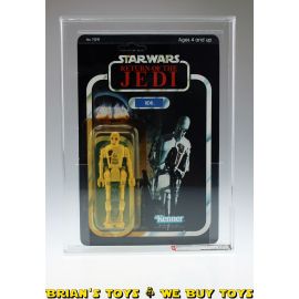 Vintage 1984 Kenner Star Wars ROTJ 77 Back-A 8D8 Carded Action Figure AFA 75+ Y-EX+/NM (C75 B85 F85) #15825768