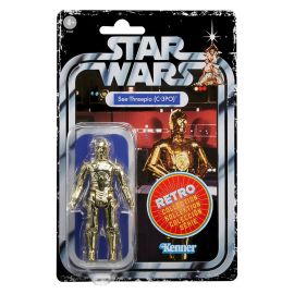 Star Wars The Retro Collection SW 3-3/4" Carded C-3PO Action Figure